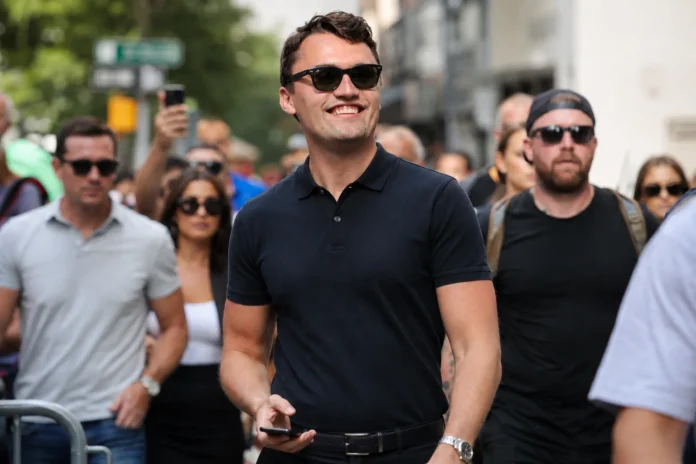 charlie kirk smile
