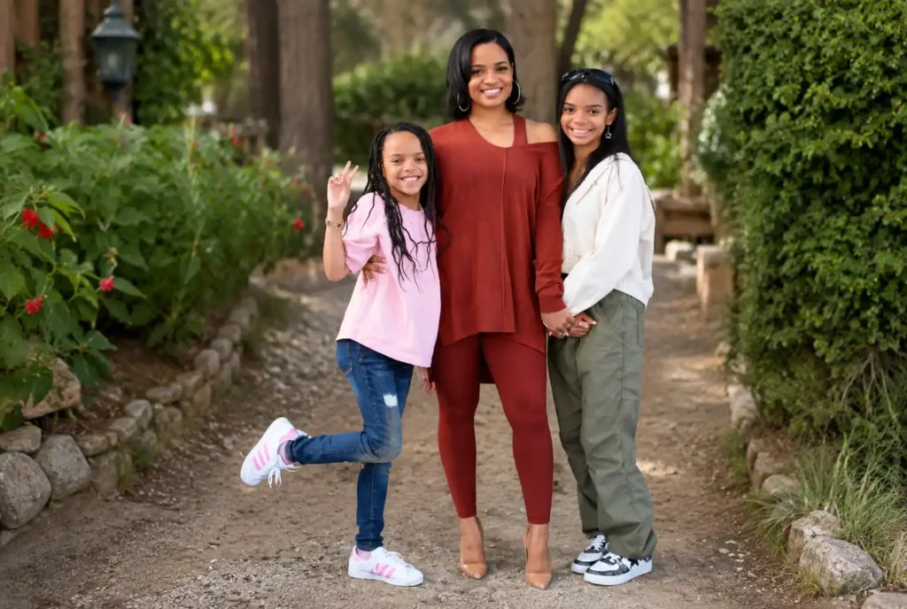 Kyla Pratt's Daughters: Lyric and Liyah