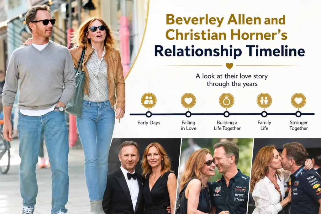 Beverley Allen and Christian Horner's Relationship Timeline