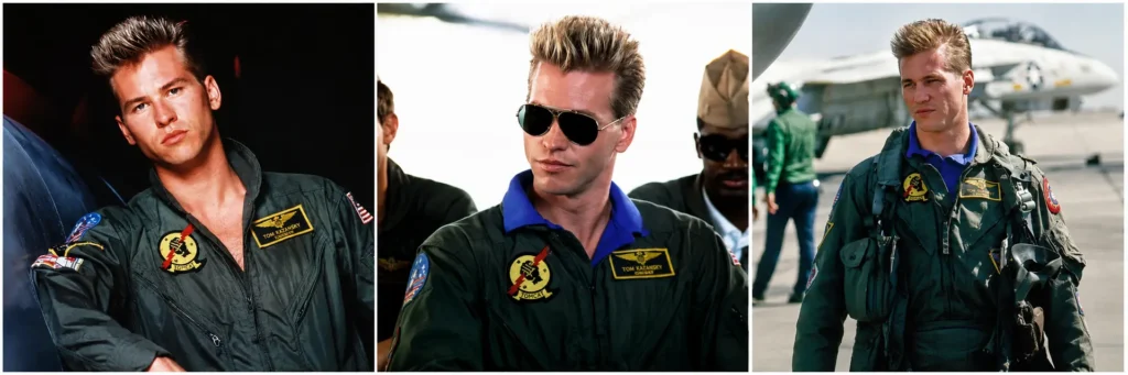 Val Kilmer Top Gun and the Iceman Role