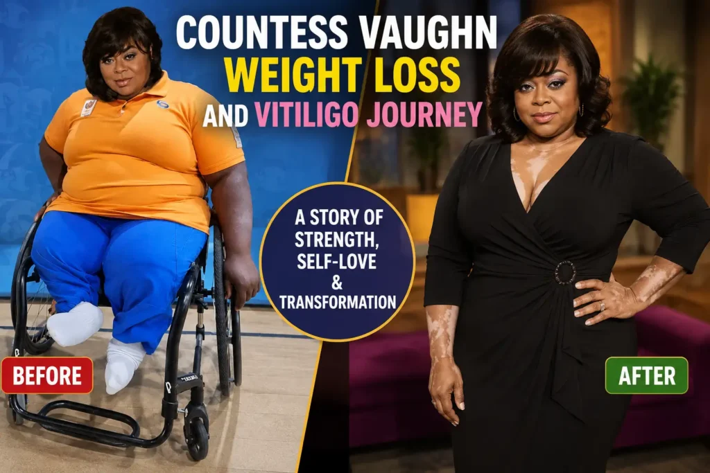 Countess Vaughn Weight Loss and Vitiligo Journey