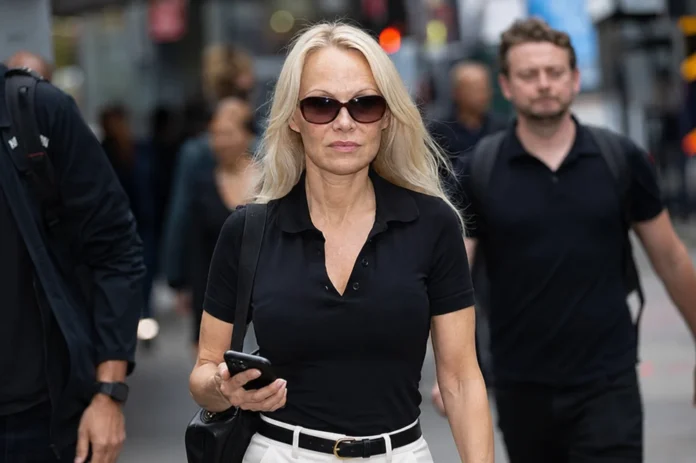 how old is pamela anderson
