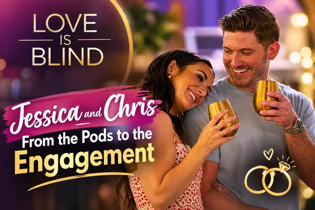 Jessica and Chris Love Is Blind: From the Pods to the Engagement