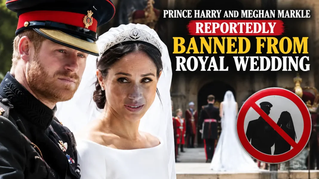 Prince Harry and Meghan Markle Banned From Royal Wedding?